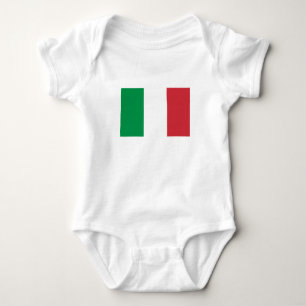 Body Para Bebê Bandeira da Itália