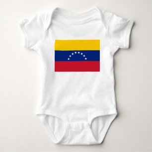 Body Para Bebê Bandeira da Venezuela