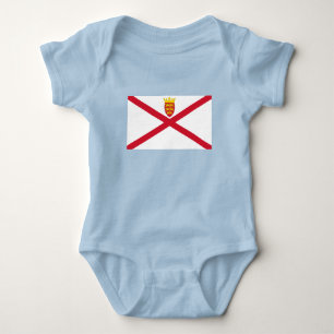 Body Para Bebê Bandeira de Jersey