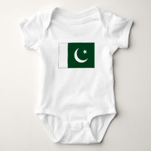 Body Para Bebê Bandeira do Paquistão