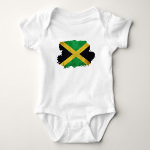 Body Para Bebê Bandeira jamaicana