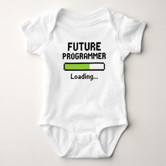 Body Para Bebê Bar Futuro de Carregamento de Pixel do Programador