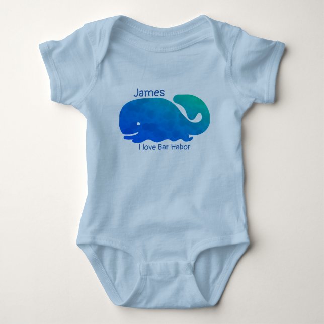 Body Para Bebê Bar Harbour Maine Baby Bodydress (Frente)