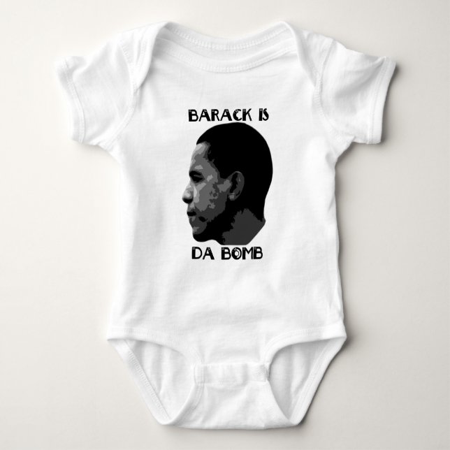 Body Para Bebê Barack é as crianças da bomba (Frente)