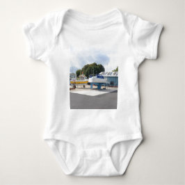 Body Para Bebê Barcos Em Terra
