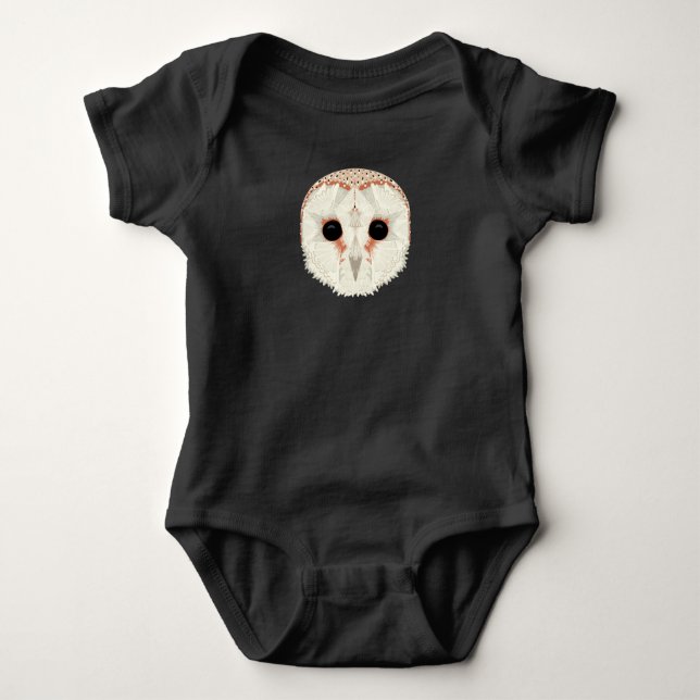 Body Para Bebê Barn Owl Baby One-Piece Bodycase (Frente)