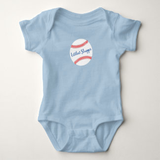 Body Para Bebê Baseball Mais Pequeno
