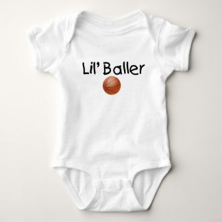 Body Para Bebê Basquetebol de Lil Baller