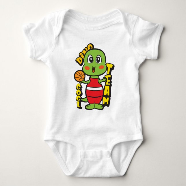 Body Para Bebê Basquetebol Dibo  (Frente)