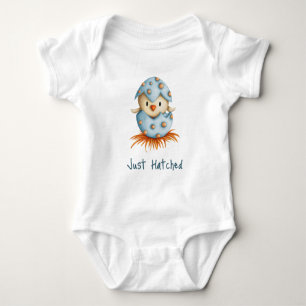 Body Para Bebê Bastante Atingido De Pássaro Azul