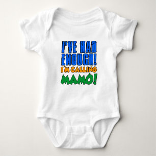 Body Para Bebê Bastante Chamando Mamo