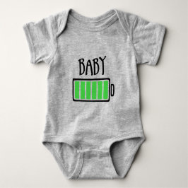 Body Para Bebê Bateria Esgotada – Bebê