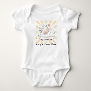 Body Para Bebê Batismo Personalizável