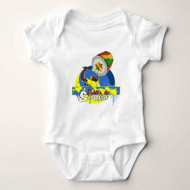 Body Para Bebê BBaC-Shirt-Surdo (Frente)