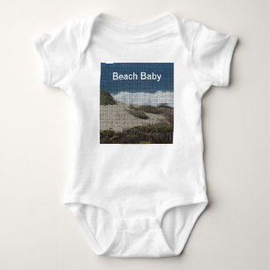 Body Para Bebê Beach Baby California Paisagem costeira Oceano