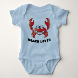 Body Para Bebê Beach Lover - Baby Jersey Bodycase