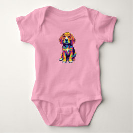 Body Para Bebê Beagle Fofo