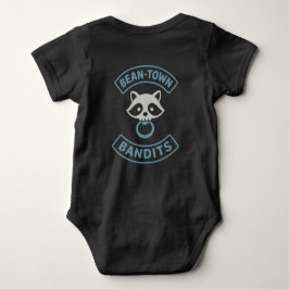 Body Para Bebê Bean-Town Bandit Blue