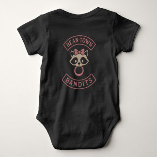 Body Para Bebê Bean-Town Bandit Pink