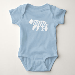 Body Para Bebê Bear Urso Família Correspondente