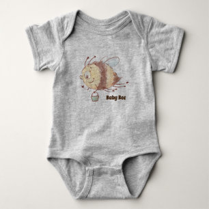 Body Para Bebê Bebê Abelha