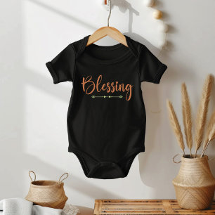 Body Para Bebê Bebê Abençoado   Roupas de Bebê Cristão para Famíl