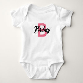 Body Para Bebê Bebê B personalizável