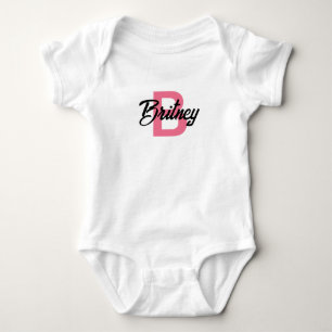 Body Para Bebê Bebê B personalizável