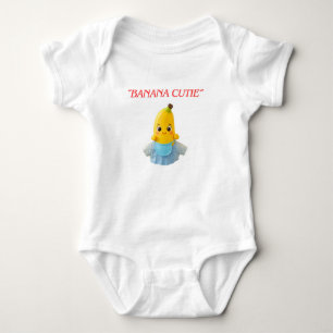 Body Para Bebê Bebê Banana Fofo – Banana de Desenho Animado Adorá