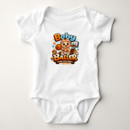 BODY PARA BEBÊ BEBÊ BASQUETE BOLA DE BASQUETE