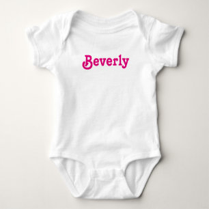 Body Para Bebê Bebê Beverly da roupa