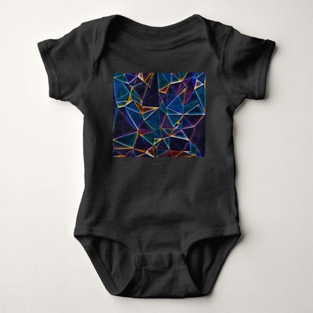 Body Para Bebê Bebê Body Broken Bubbles (Frente)