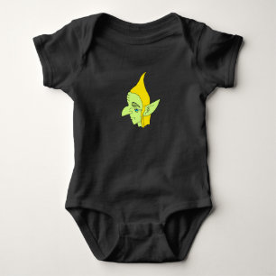 Body Para Bebê Bebê Cabeça de Goblin