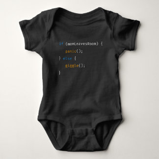 Body Para Bebê Bebê Codificando Programador e Desenvolvedor Diver