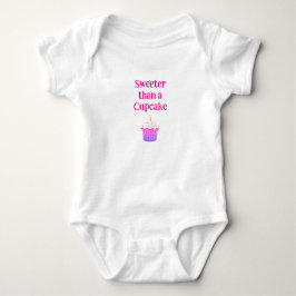 Body Para Bebê Bebê Cupcake giro Romper
