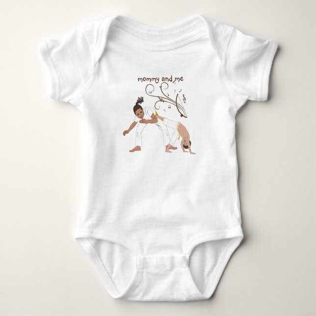 Body Para Bebê Bebê da capoeira (Frente)
