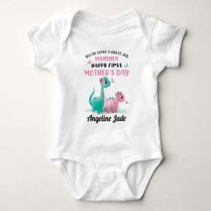 Body Para Bebê Bebê de biquíni com dinossauros 1rua de Dia de as