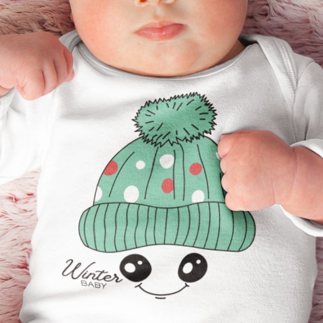 Body Para Bebê Bebê de inverno (Criador carregado)