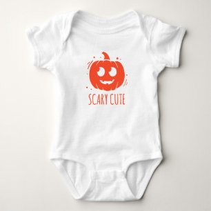 Body Para Bebê Bebê de Jérsia de Halloween assustador