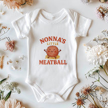 Bebê de Meatball de Nonna | Bonito presente italia