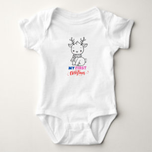 Body Para Bebê Bebê de Natal, Bebê Bonitinho, Bebê Bonito, Bebê B