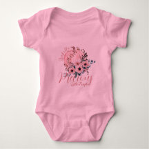 Bebê de outono de Pumpkin Floral Cor-de-Rosa Rosa