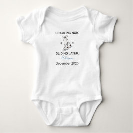 Body Para Bebê Bebê de Patinação Artística - Engatinhando Agora D