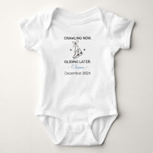 Body Para Bebê Bebê de Patinação Artística - Engatinhando Agora D