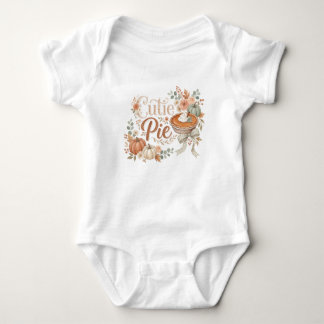 Body Para Bebê Bebê de Torta de Abóbora Cutie Pie