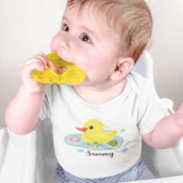 Body Para Bebê Bebê Duck1