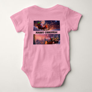 Body Para Bebê Bebê é o primeiro biquíni de Natal