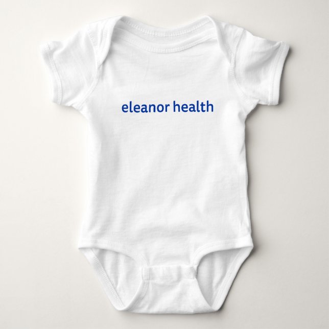 Body Para Bebê Bebê EH - branco (Frente)