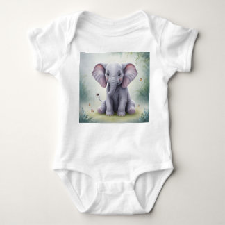 Body Para Bebê Bebe Elefante