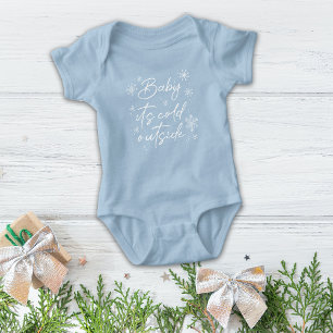 Body Para Bebê Bebê, está frio lá fora